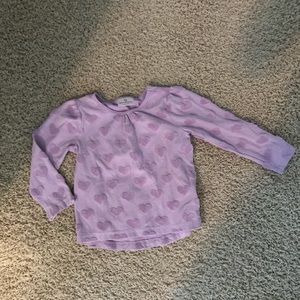 Hanna Andersson lavender shirt